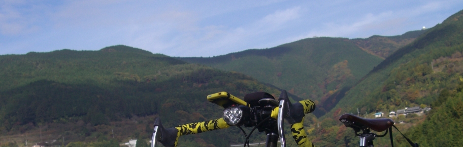 2012/11/10:串柿の 隙間上りて 息上がり [串柿ツーリング下見]